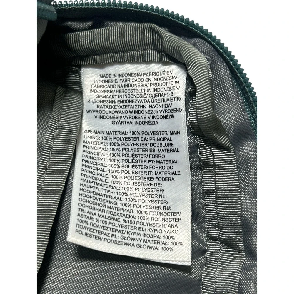 The North Face Explore Bardu II Crossbody Bag Shoulder Bag Teal White Logo Print